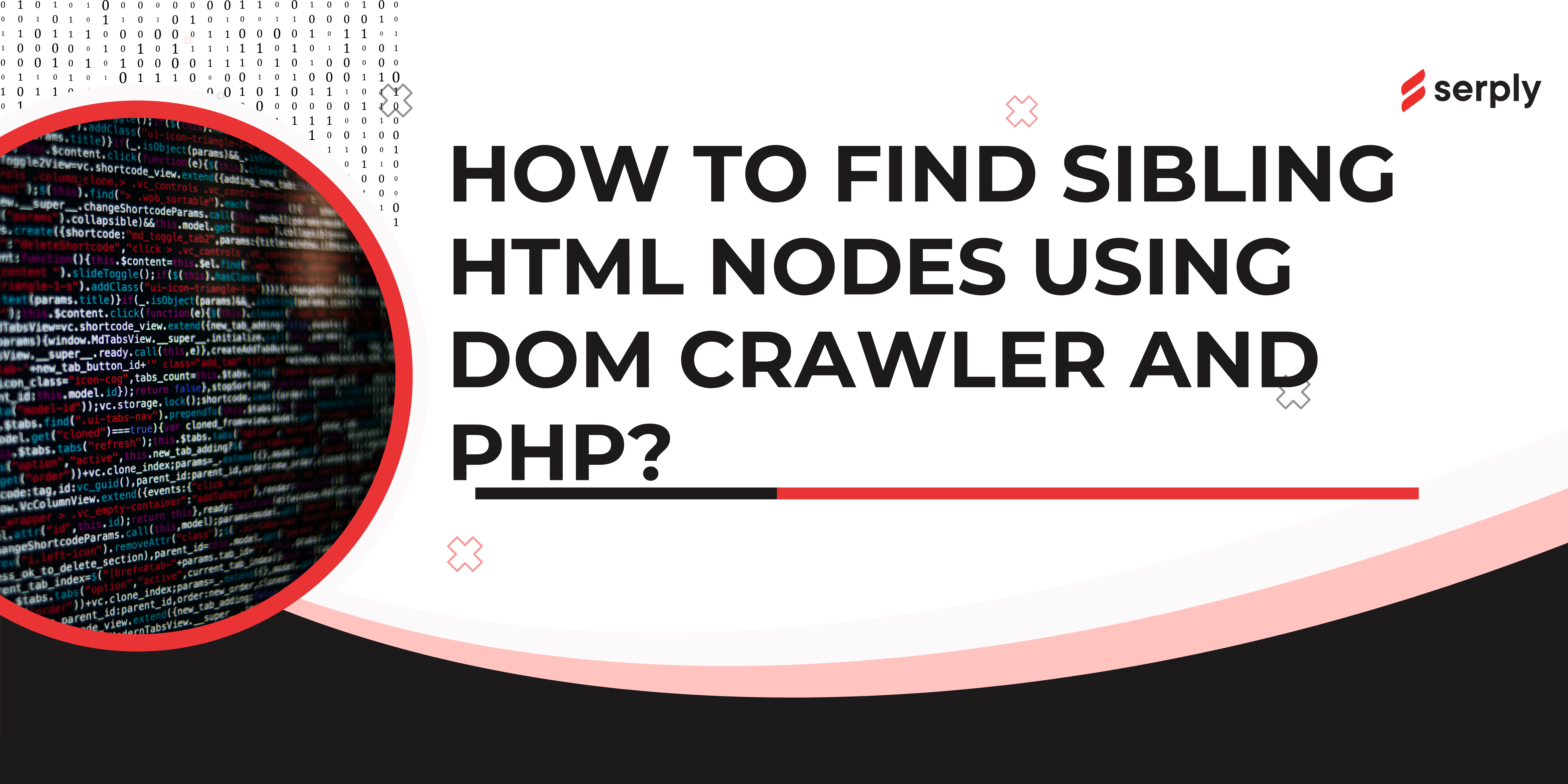 Featured image for How to find sibling HTML nodes using DOM Crawler and PHP?